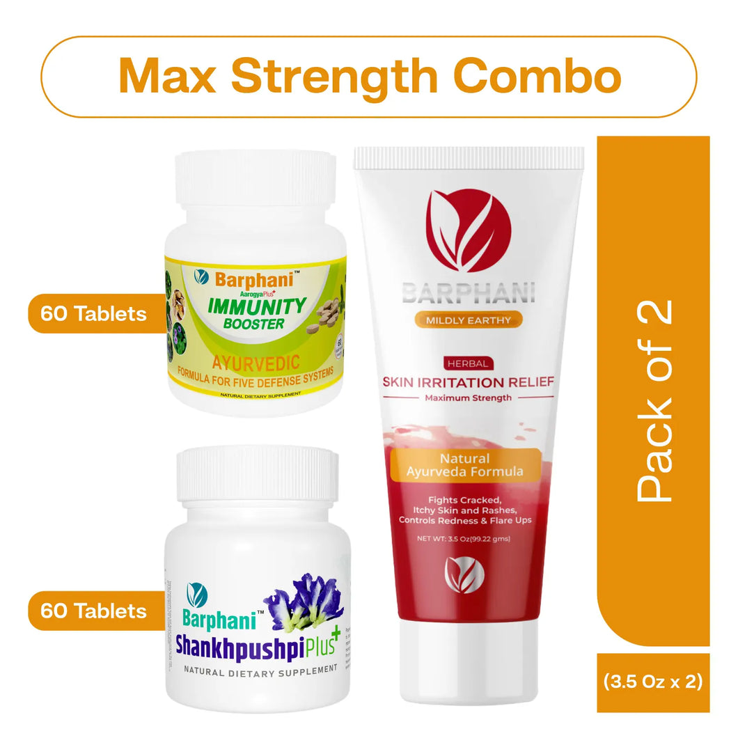 Max Strength Eczema/Psoriasis Combo Pack of 2